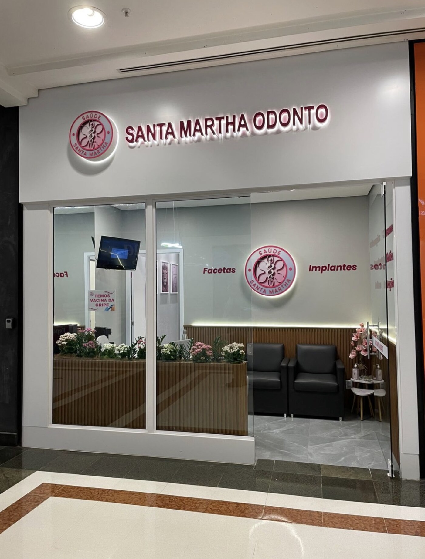 Fachada da unidade