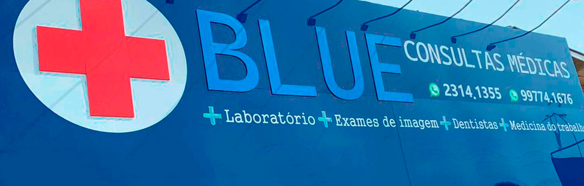 Fachada da Blue Consultas Médicas em Porto Alegre